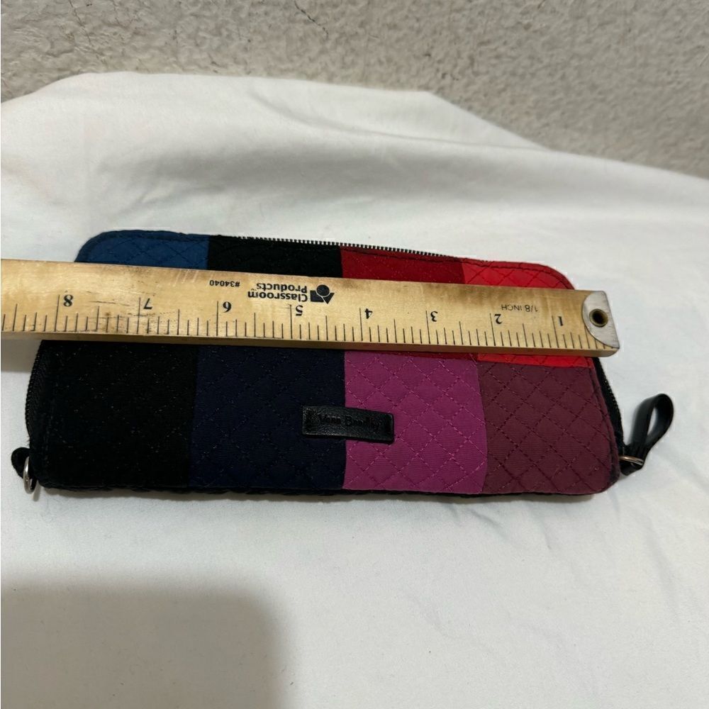 Verabradley Patchwork Multicolor Purse Wallet - image 4